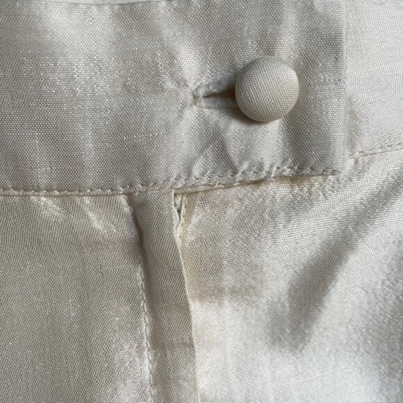 "Mirror Room" vintage ivory silk skirt - Picture 4 of 4